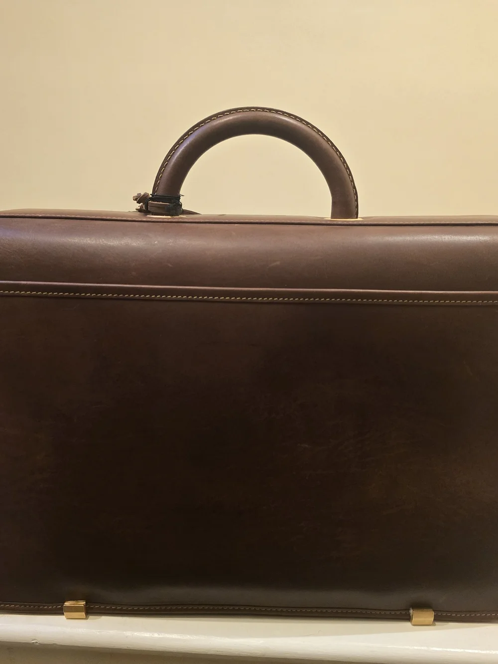 Vintage Hartmann Woven Leather Lombardo Briefcase
